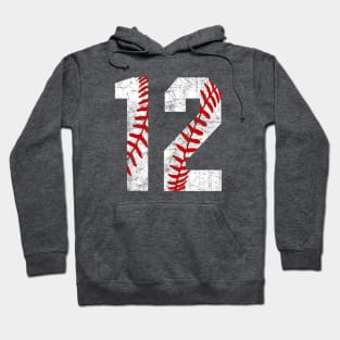 Vintage #12 Baseball Laces Baseball Mom Jersey Love Baseball T-shirt Hoodie